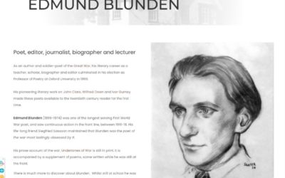 Keeping it in the family – new Blunden website